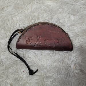Vintage Handmade Leather Pouch